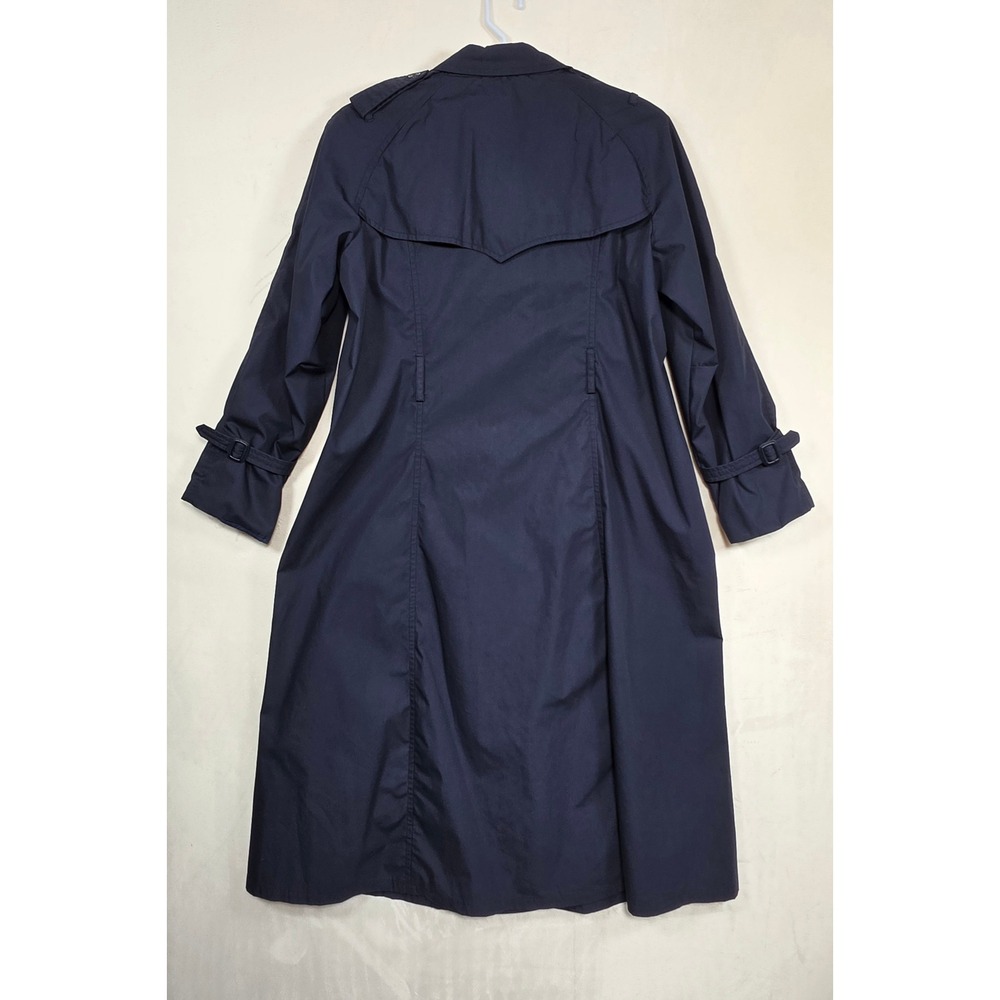 DSCP Defender Military Trench Coat Women's 20L Navy Blue All Weather Classic - Picture 4 of 16